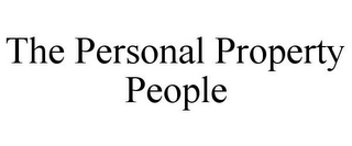 THE PERSONAL PROPERTY PEOPLE