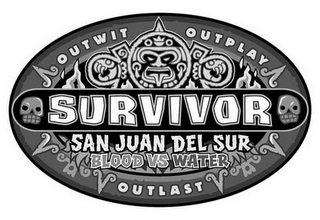 SURVIVOR OUTWIT OUTPLAY OUTLAST SAN JUAN DEL SUR BLOOD VS WATER