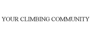 YOUR CLIMBING COMMUNITY