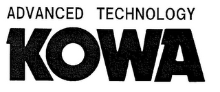 ADVANCED TECHNOLOGY KOWA