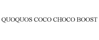 QUOQUOS COCO CHOCO BOOST