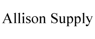 ALLISON SUPPLY