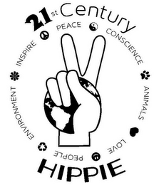 21STCENTURY HIPPIE PEACE CONSCIENCE ANIMALS LOVE PEOPLE ENVIRONMENT INSPIRE