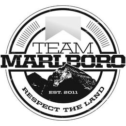 TEAM MARLBORO RESPECT THE LAND EST. 2011