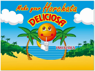 MAKE YOU HORCHATA DELICIOSA PROALMEX