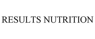 RESULTS NUTRITION