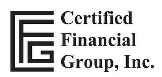 CFG CERTIFIED FINANCIAL GROUP, INC.