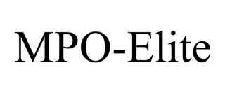 MPO-ELITE