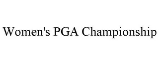 WOMEN'S PGA CHAMPIONSHIP