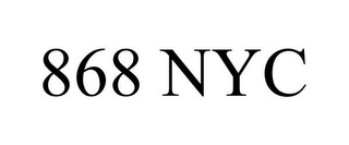 868 NYC