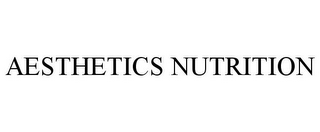 AESTHETICS NUTRITION