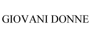 GIOVANI DONNE