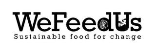 WEFEEDUS SUSTAINABLE FOOD FOR CHANGE