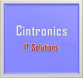 CINTRONICS IT SOLUTIONS