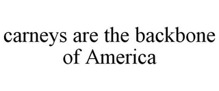 CARNEYS ARE THE BACKBONE OF AMERICA