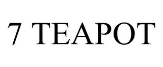 7 TEAPOT