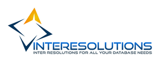 INTERESOLUTIONS INTER RESOLUTIONS FOR ALL YOUR DATABASE NEEDS