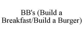 BB'S (BUILD A BREAKFAST/BUILD A BURGER)