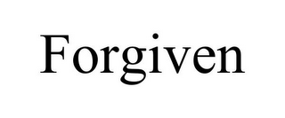 FORGIVEN