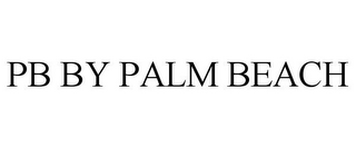 PB BY PALM BEACH