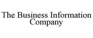 THE BUSINESS INFORMATION COMPANY