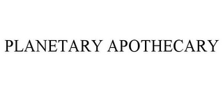 PLANETARY APOTHECARY