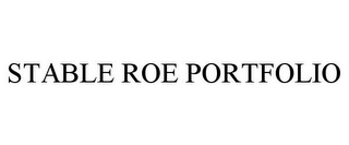 STABLE ROE PORTFOLIO