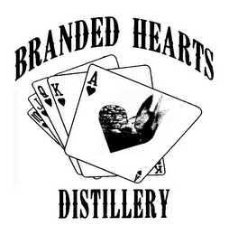 BRANDED HEARTS DISTILLERY 10 J Q K A