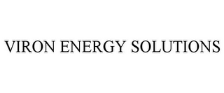 VIRON ENERGY SOLUTIONS