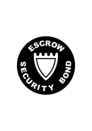 ESCROW SECURITY BOND