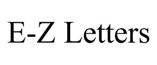 E-Z LETTERS