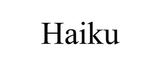 HAIKU