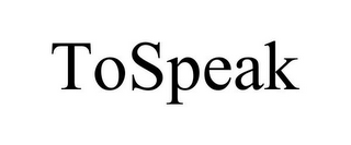 TOSPEAK