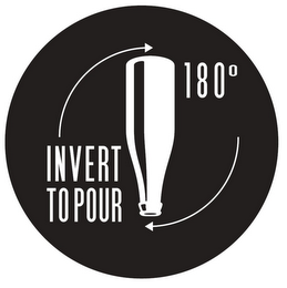 INVERT TO POUR 180°
