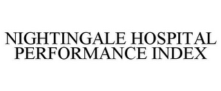 NIGHTINGALE HOSPITAL PERFORMANCE INDEX