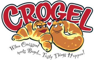 CROGEL WHEN CROISSANT MEETS BAGEL..TASTY THINGS HAPPEN!