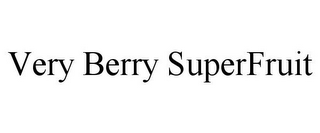 VERY BERRY SUPERFRUIT