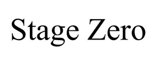 STAGE ZERO