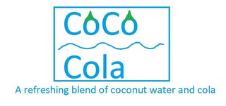 COCO COLA A REFRESHING BLEND OF COCONUT WATER AND COLA