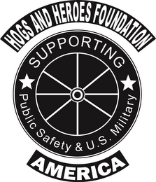 HOGS AND HEROES FOUNDATION SUPPORTING PUBLIC SAFETY & U.S. MILITARY AMERICA