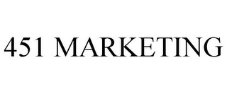 451 MARKETING