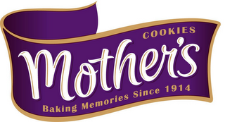 MOTHER'S COOKIES BAKING MEMORIES SINCE 1914