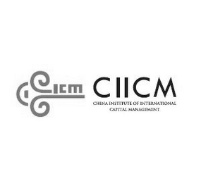 ICM CIICM CHINA INSTITUTE OF INTERNATIONAL CAPITAL MANAGEMENT