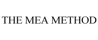 THE MEA METHOD