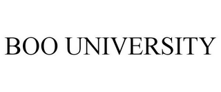 BOO UNIVERSITY