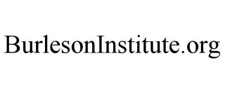 BURLESONINSTITUTE.ORG