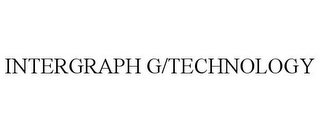 INTERGRAPH G/TECHNOLOGY