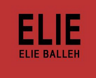 ELIE ELIE BALLEH