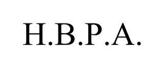 H.B.P.A.