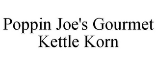 POPPIN JOE'S GOURMET KETTLE KORN